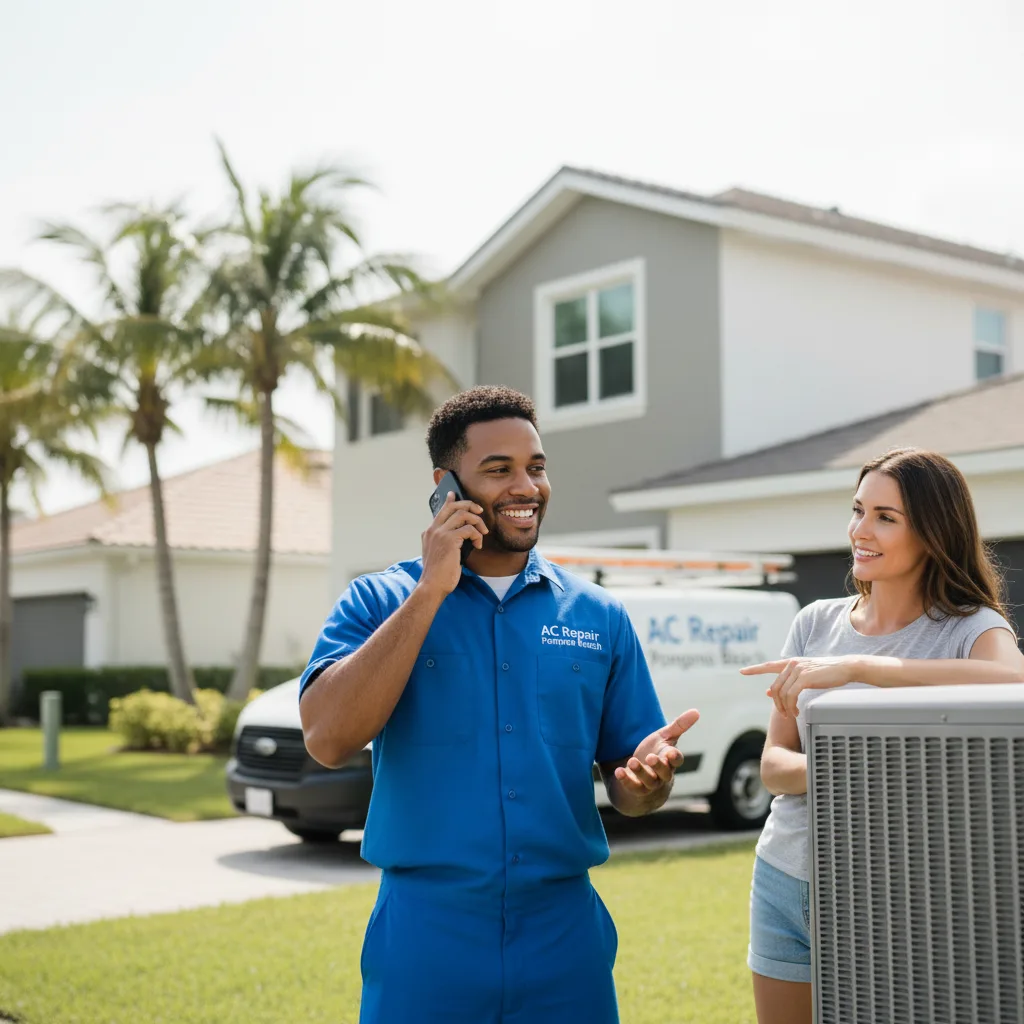AC Repair Pompano Beach customer support in Keswick